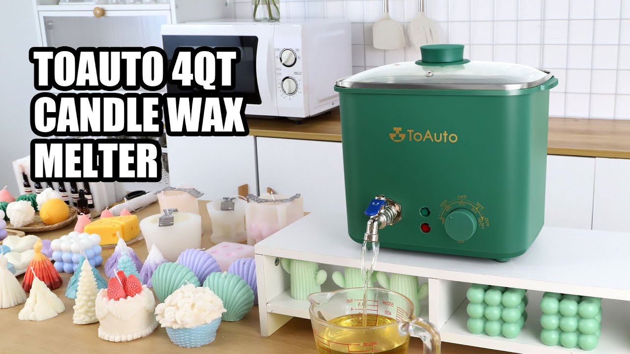 TOAUTO 10L Digital Wax Melter for Candle Making 